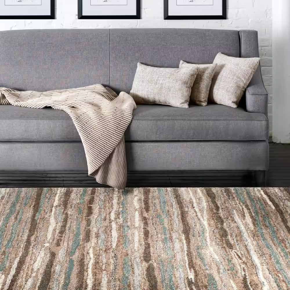 Shoreline Multi 2 Ft. X 7 Ft. Striped Runner Rug