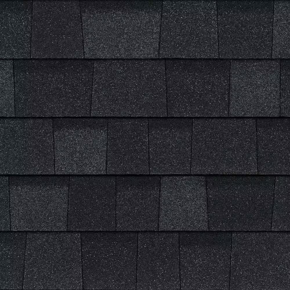 Oakridge Onyx Black Laminate Architectural Roofing Shingles (32.8 Sq. Ft. per Bundle)