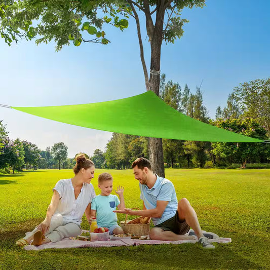 9 Ft. 10 In. Lime Green Triangle Party Sail