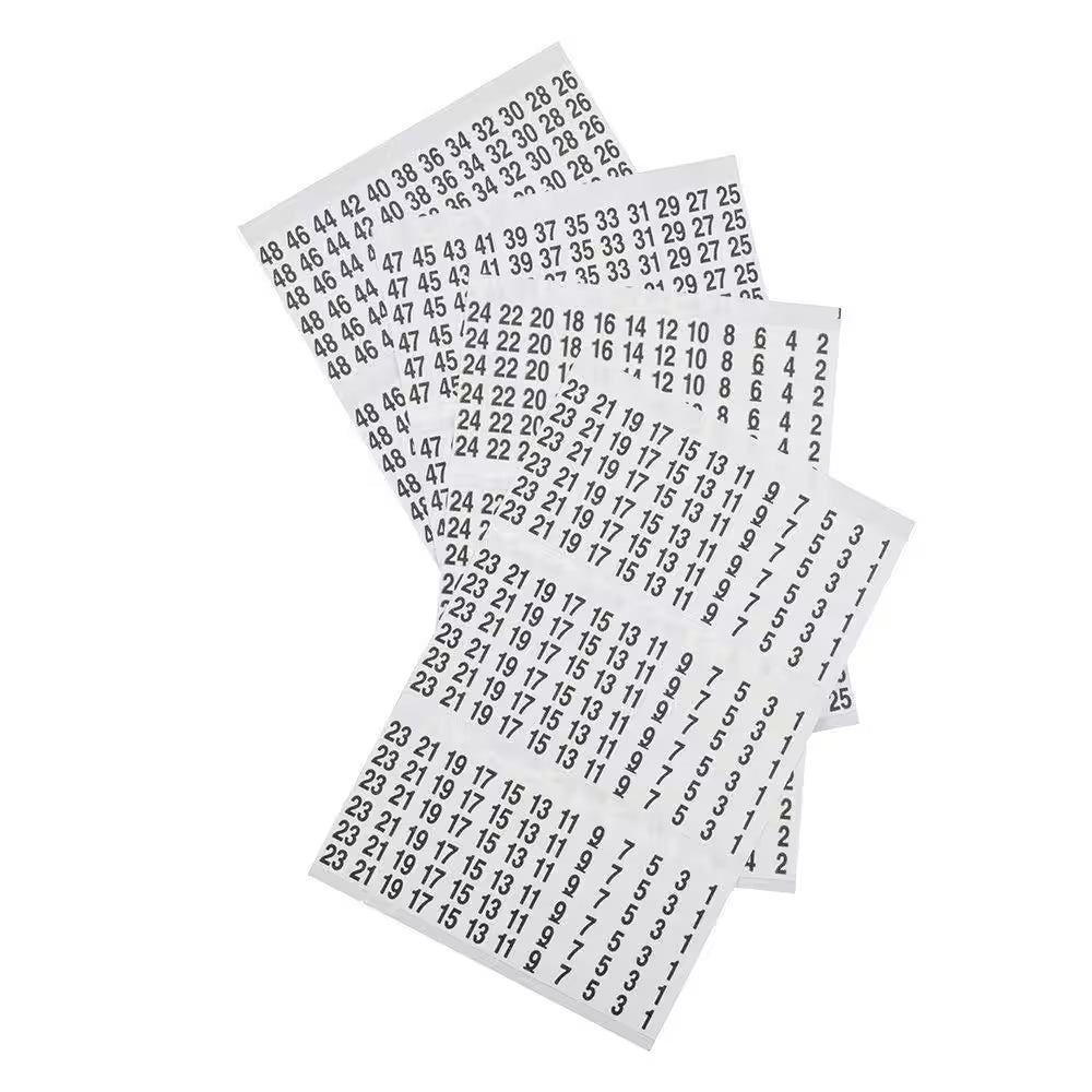 Wire Marker Book, 1-48