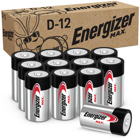 MAX Alkaline D Batteries ( 12 -Pack )