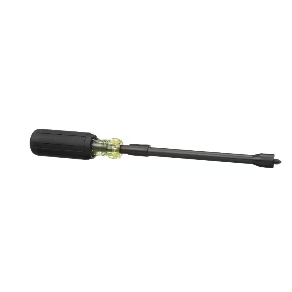 #2 Phillips Head Screwholding Screwdriver with 6-7/8 In. round Shank - Cushion Grip Handle
