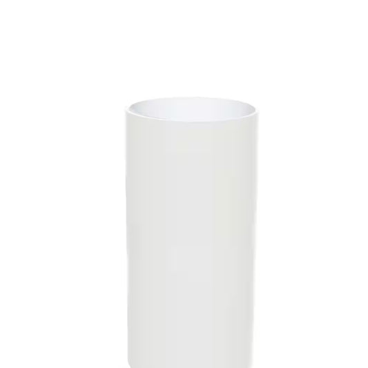 14 In. X 50 Ft. Bright White over Bright White Aluminum Trim Coil