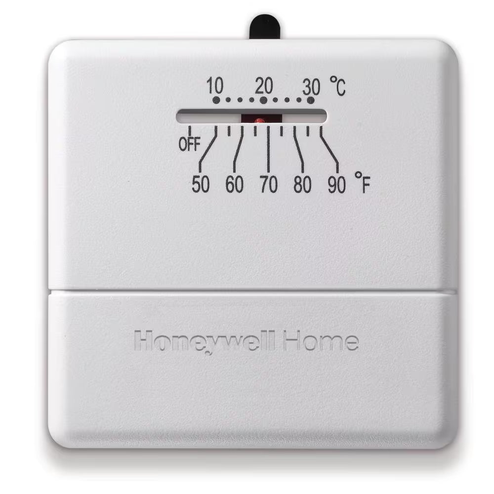 Economy Non-Programmable Thermostat with Microvolt 1H Single Stage Heating