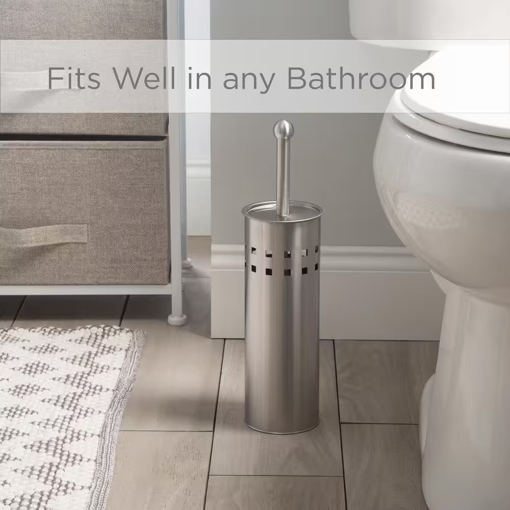 Stainless Steel Toilet Brush with Air Vents-Promo