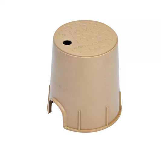 6 In. round Valve Box and Cover, Sand Box, Sand ICV Cover