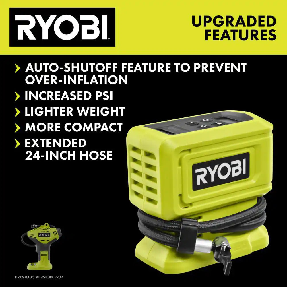 ONE+ 18V Cordless High Pressure Inflator (Tool Only)