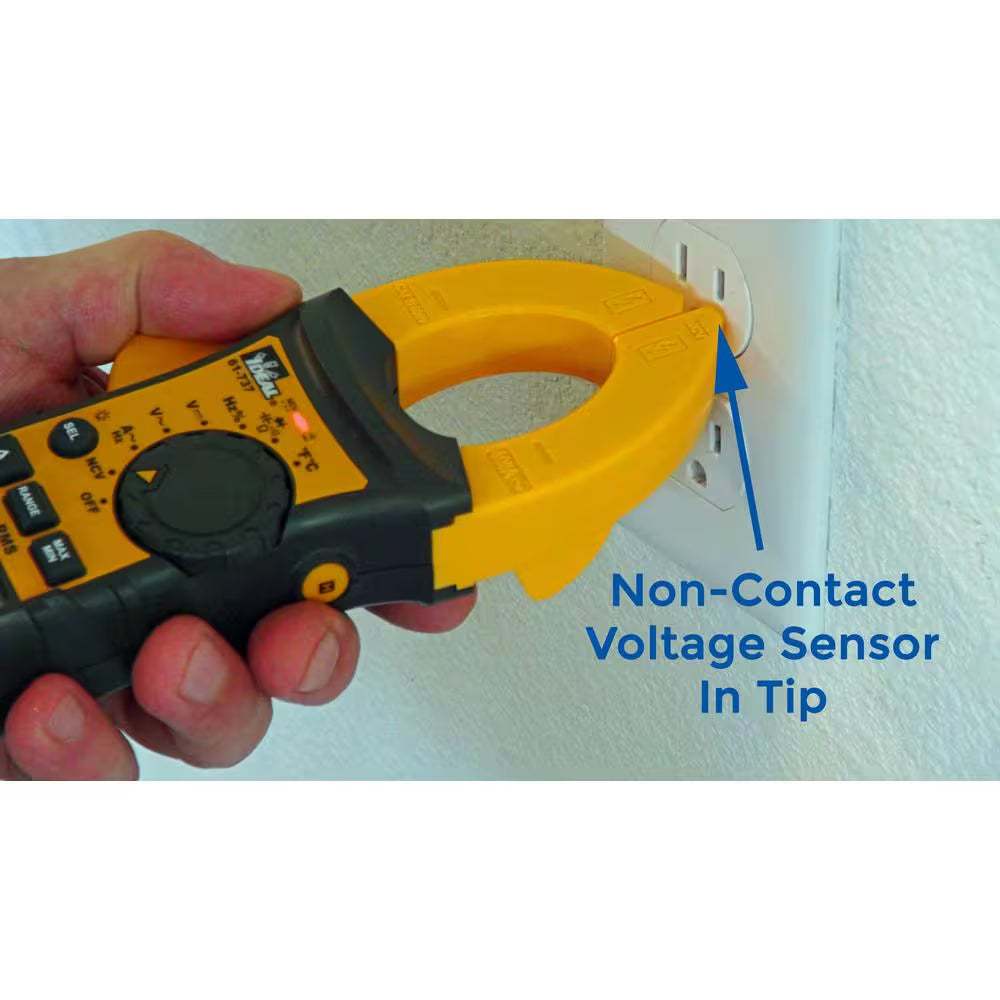 400 Amp AC TRMS Clamp Meter, with NCV and Temp
