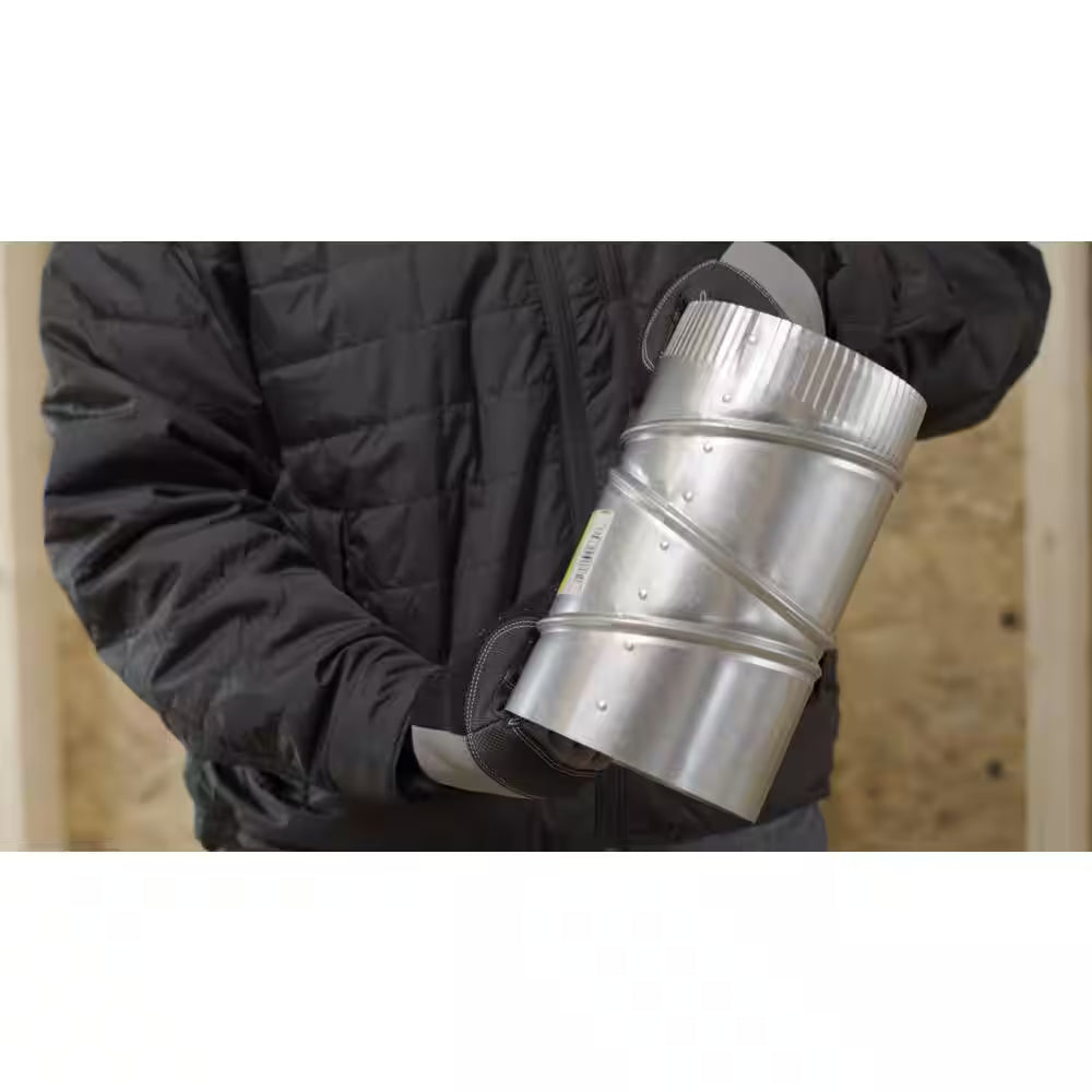 6 In. X 6 In. Black Stove Pipe Elbow