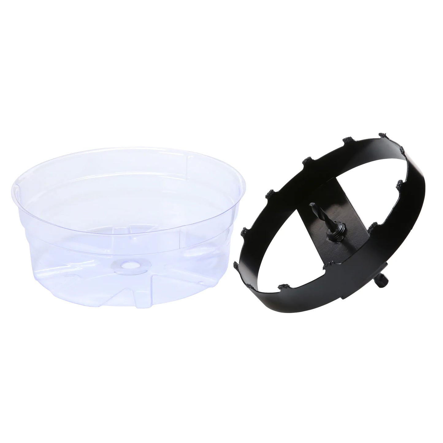 6-3/8-In Carbide-Grit Arbored Recessed Lighting Hole Saw