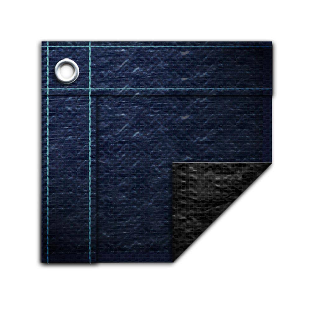 Classic 25 Ft. X 50 Ft. Rectangular Navy Blue Winter Pool Cover