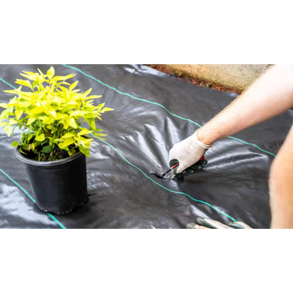 6 Ft. X 100 Ft. Woven Polypropylene Ground Cover Landscape Fabric