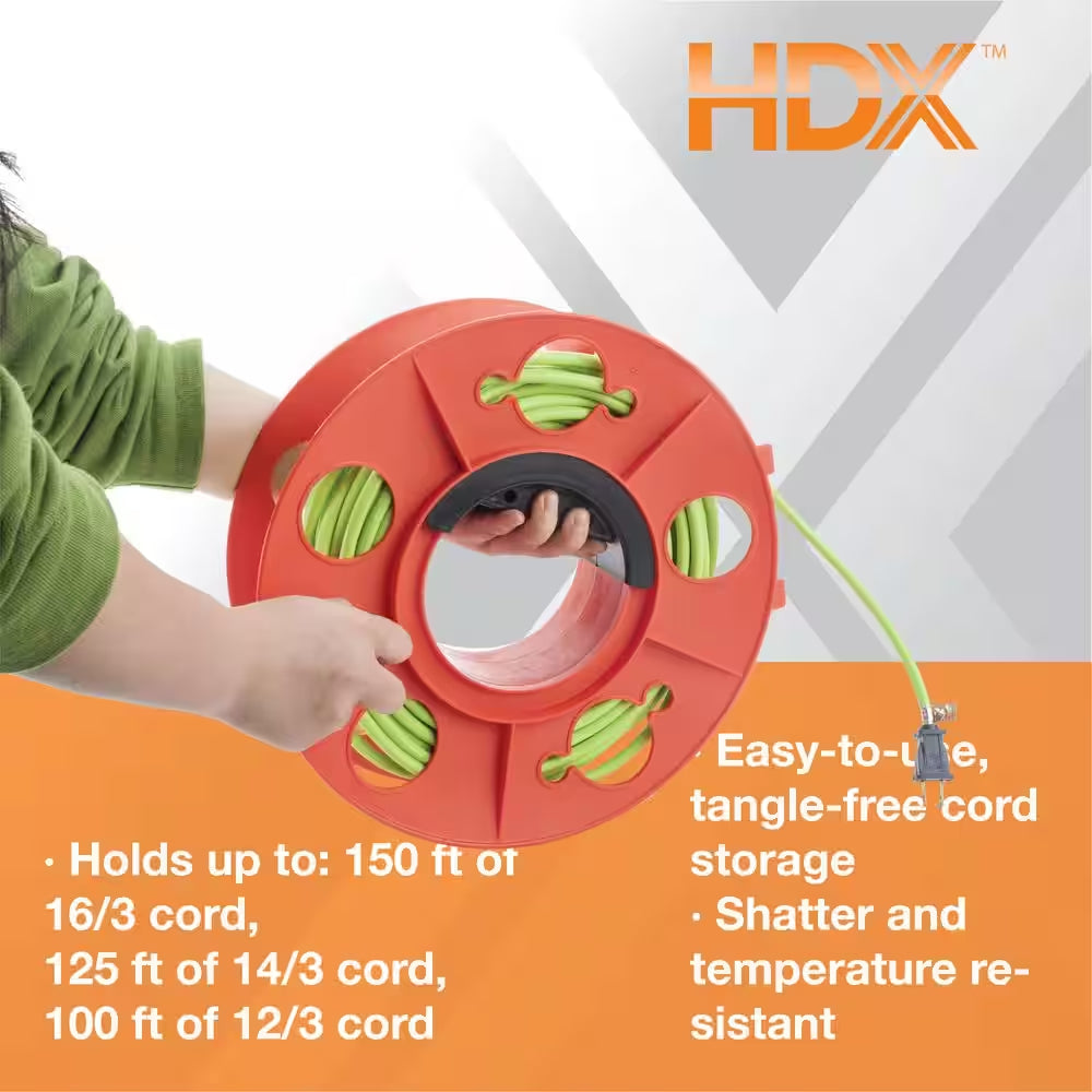 150 Ft. 16/3 Extension Cord Storage Reel
