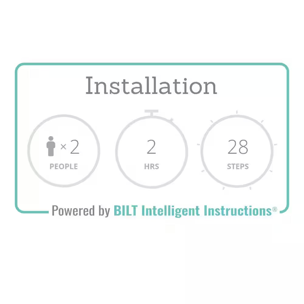 48 In. Steel Sliding Door Set