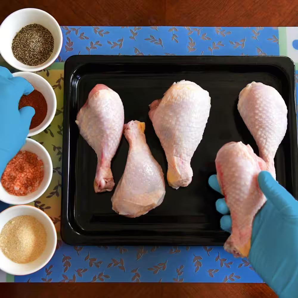 Playtex Clean Cuisine Blue Nitrile Gloves, 1-Size Fits Most (30-Pack)