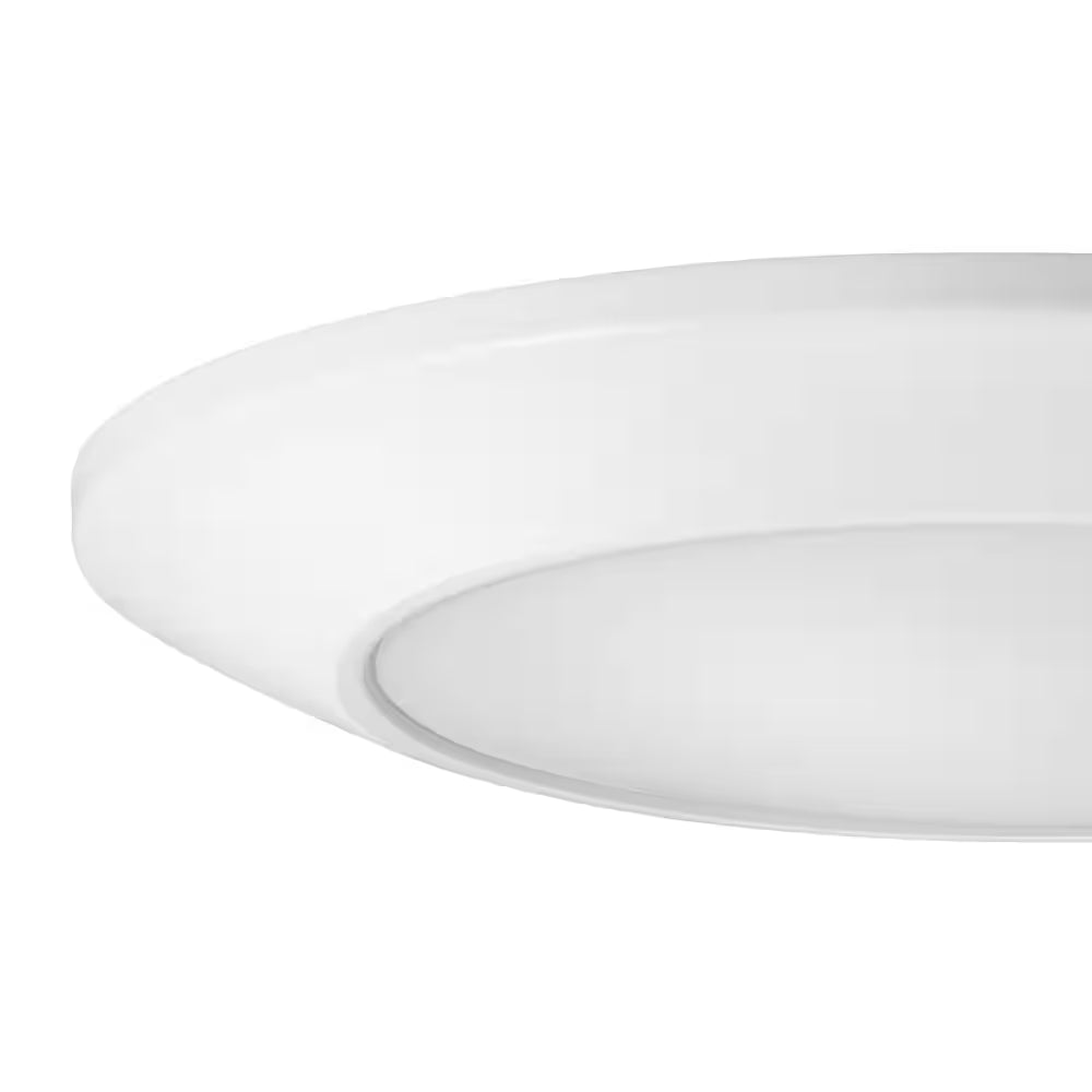 6-Pack 6 In. LED Surface Mount Downlight Flush Mount Disk Light Fixture, 600-900-1100 Lumens, Selectable CCT 2700K-5000K