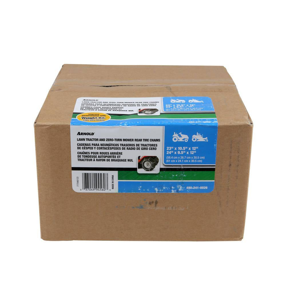 Tractor Tire Chains for 23 In. X 10.5 In. Wheels (Set of 2)