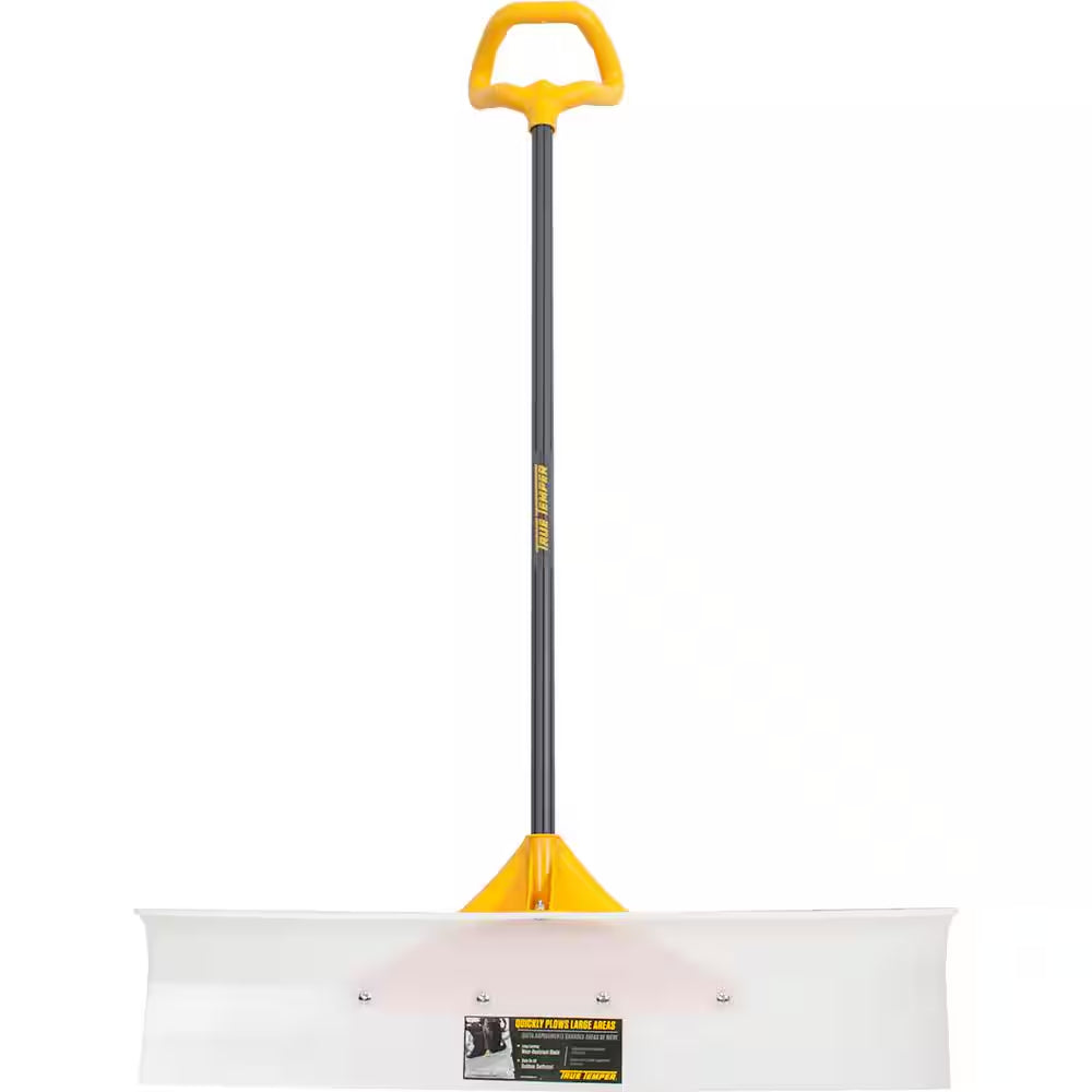 36 In. Industrial Grade Snow Pusher with Versa Grip