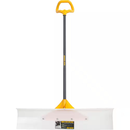 36 In. Industrial Grade Snow Pusher with Versa Grip
