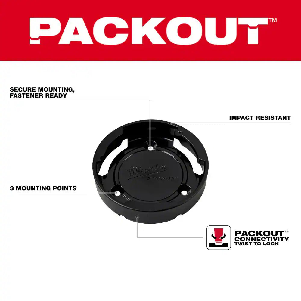 PACKOUT TWIST to LOCK MOUNT (3-PK)