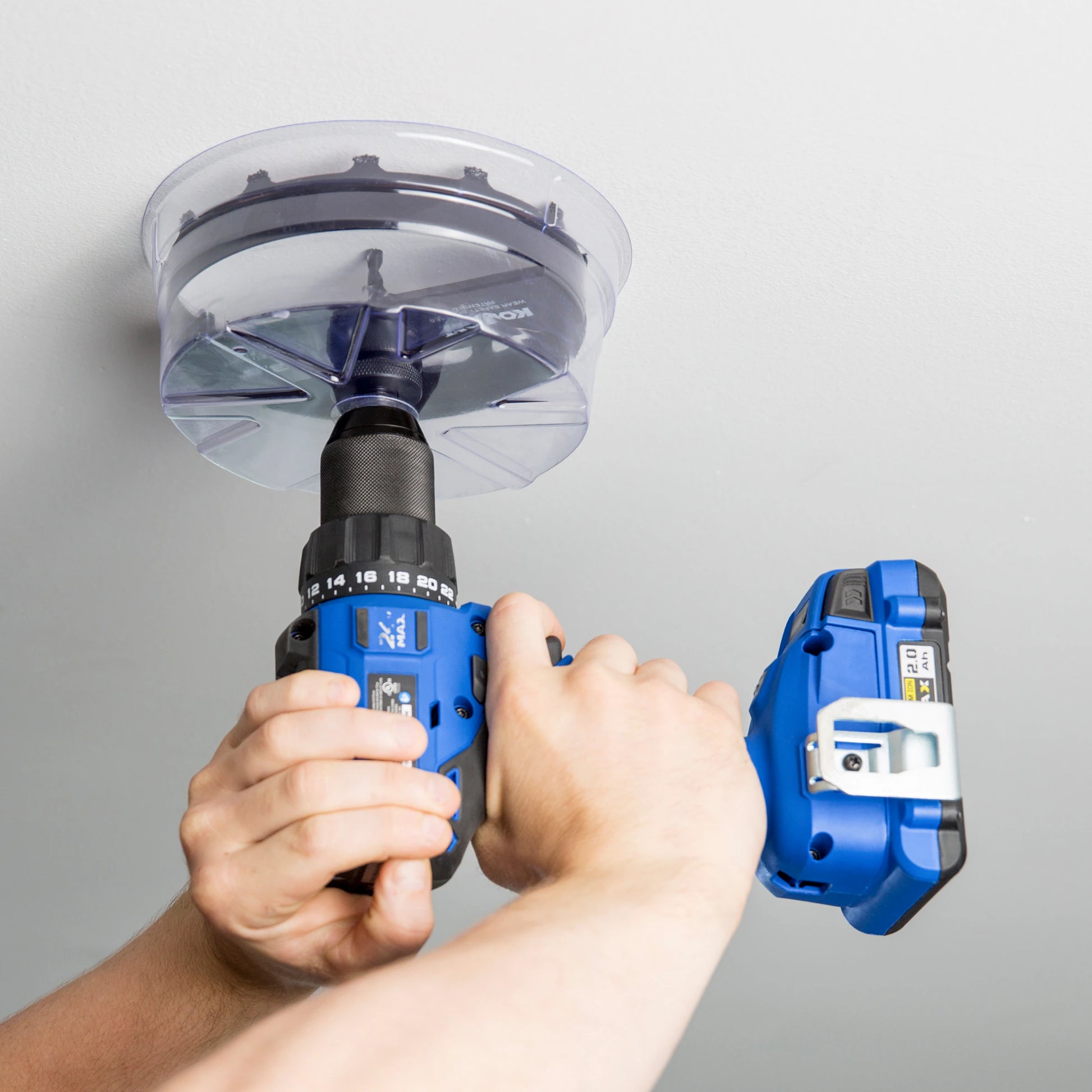6-3/8-In Carbide-Grit Arbored Recessed Lighting Hole Saw