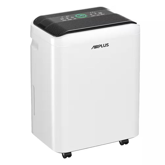 50 Pt. 4,500 Sq.Ft. Dehumidifier for Basement, Bathroom in White with Automatic Defrost and 3-Speed, Cloth Dry Mode