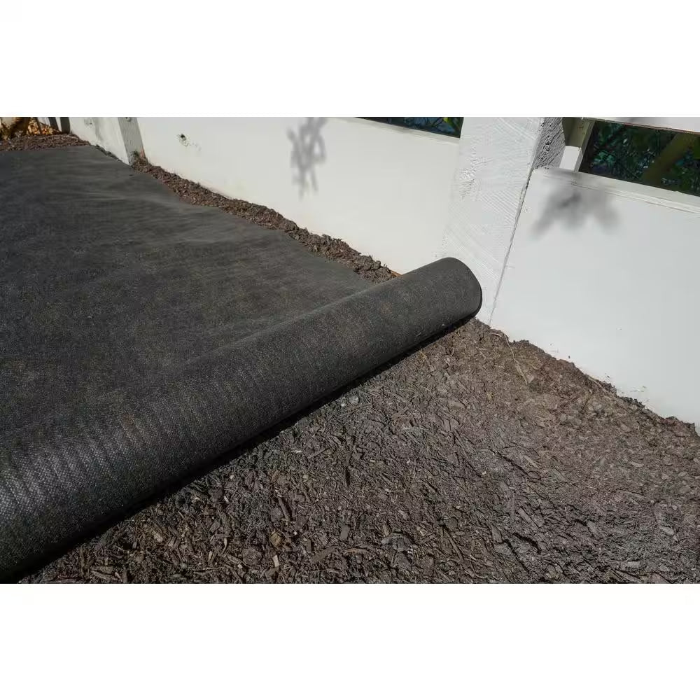 4 Ft. X 100 Ft. Heavy-Duty Matrix Grid Weed Control Landscape Fabric in Dual Color