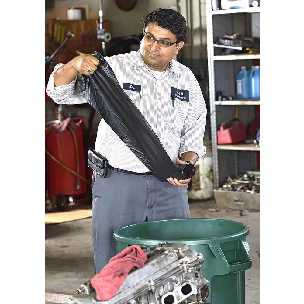 20 Gal.-30 Gal. 1.5Mil (Eq) 30 In. X 36 In. Low-Density Plastic Garbage Trash Bags (100-Count)