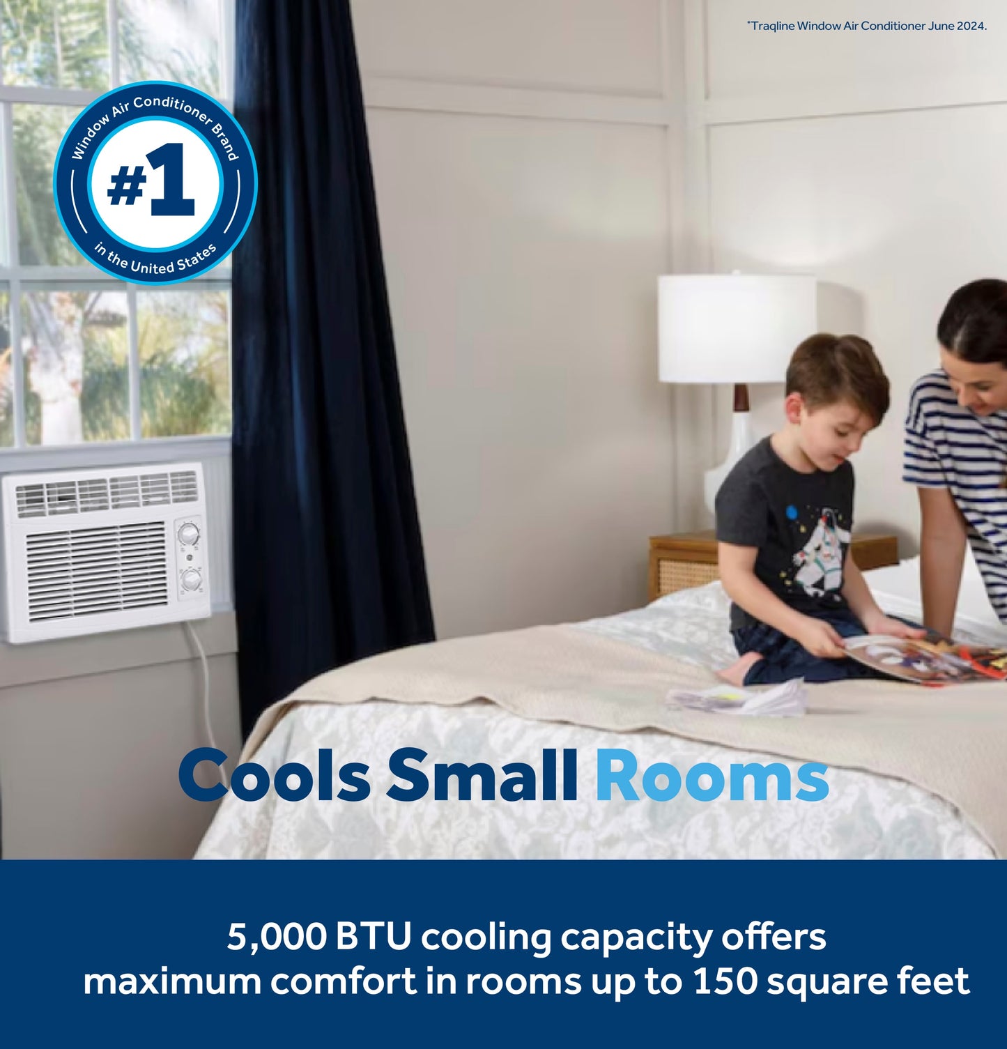 Small Room Window Air Conditioner , ( 115-Volt , 5000-BTU )