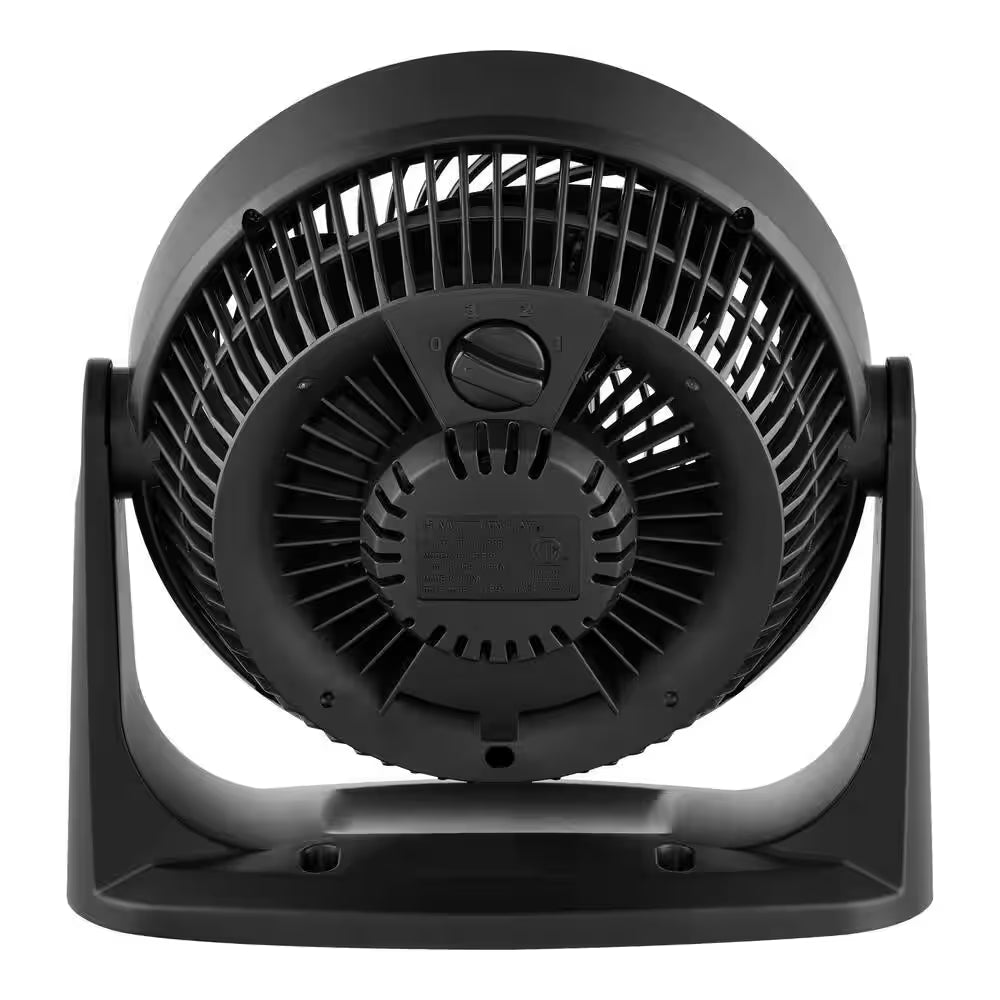 8 In. 3 Speed Personal Desk Fan in Black