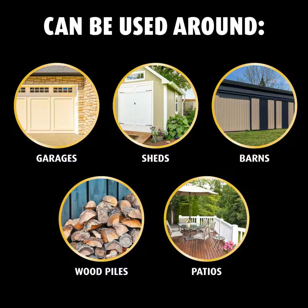 Snake B Gon1-Snake Repellent Granules, No-Stink Formula, Covers up to 1,440 Sq. Ft. 2 Lbs.