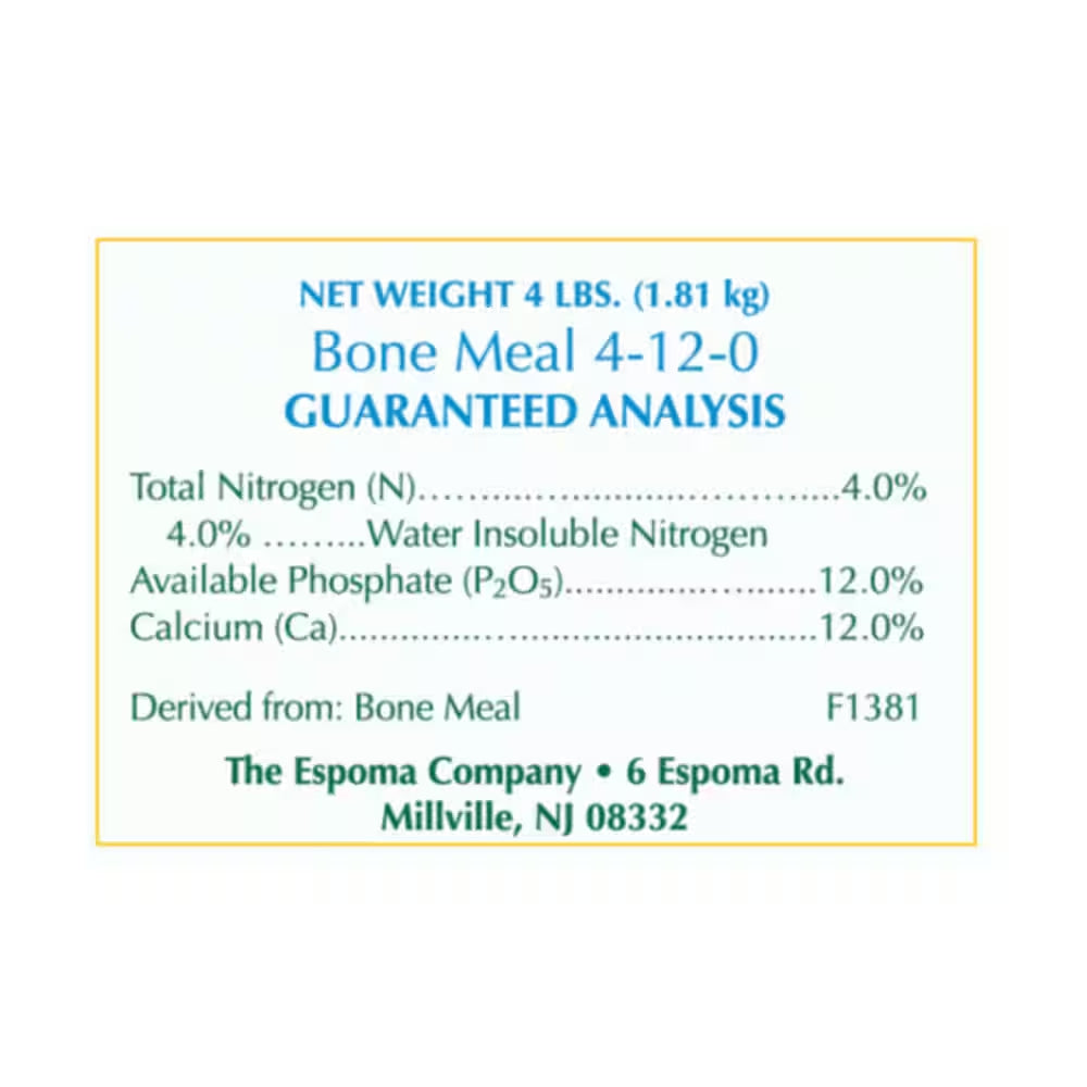 4 Lbs. Organic Bone Meal Dry Plant Food