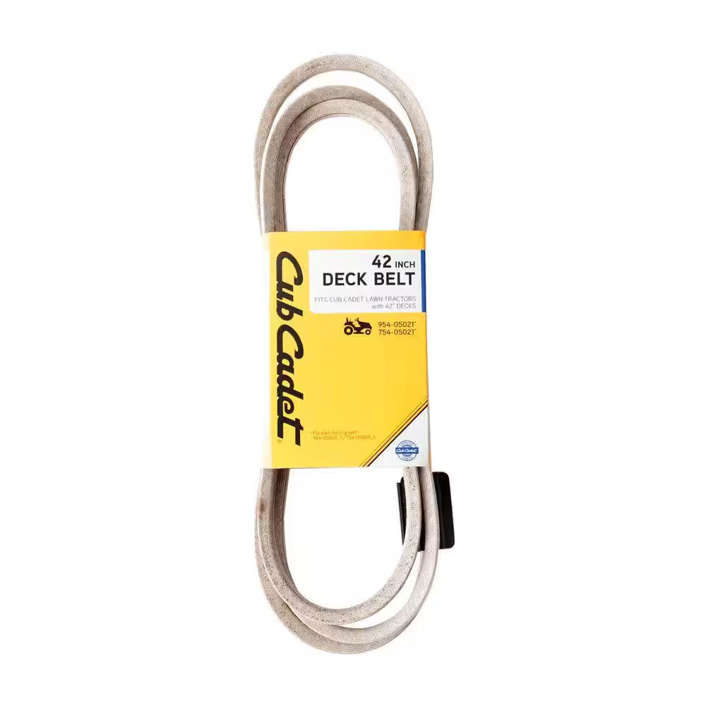 Original Equipment Deck Drive Belt for Select 42 In. Front Engine Riding Lawn Mowers OE# 954-05021
