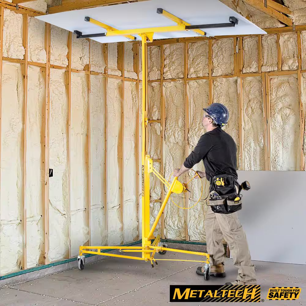 48.4 In. X 57 In. X 58 In. Jobsite Series Drywall Panel Hoist Tool, Panel Sheet Carrier for Wall or Ceiling Installation