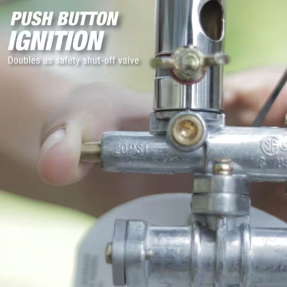 Single Tank Top 15,000 BTU Radiant Propane Outdoor Space Heater