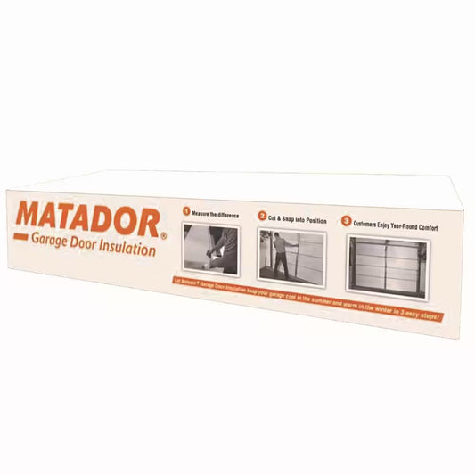 Garage Door Insulation Kit (8-Panels)
