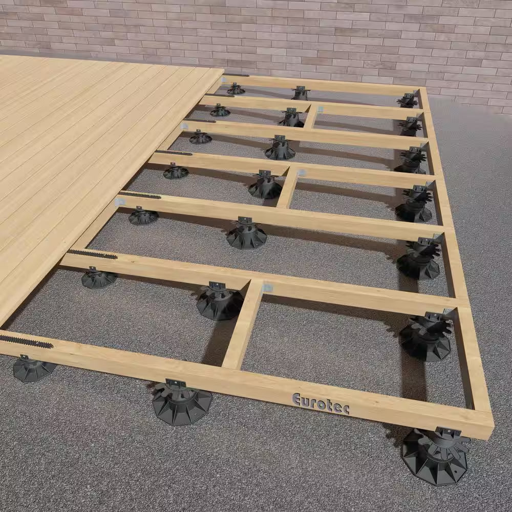 Deck Support Plastic Adjustable Pedestal PRO M - (10-Pieces / Box)