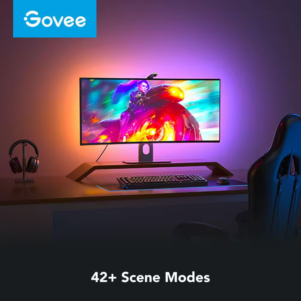 Dreamview G1S RGBIC Smart Gaming Kit Integrated LED Strip Light with Camera