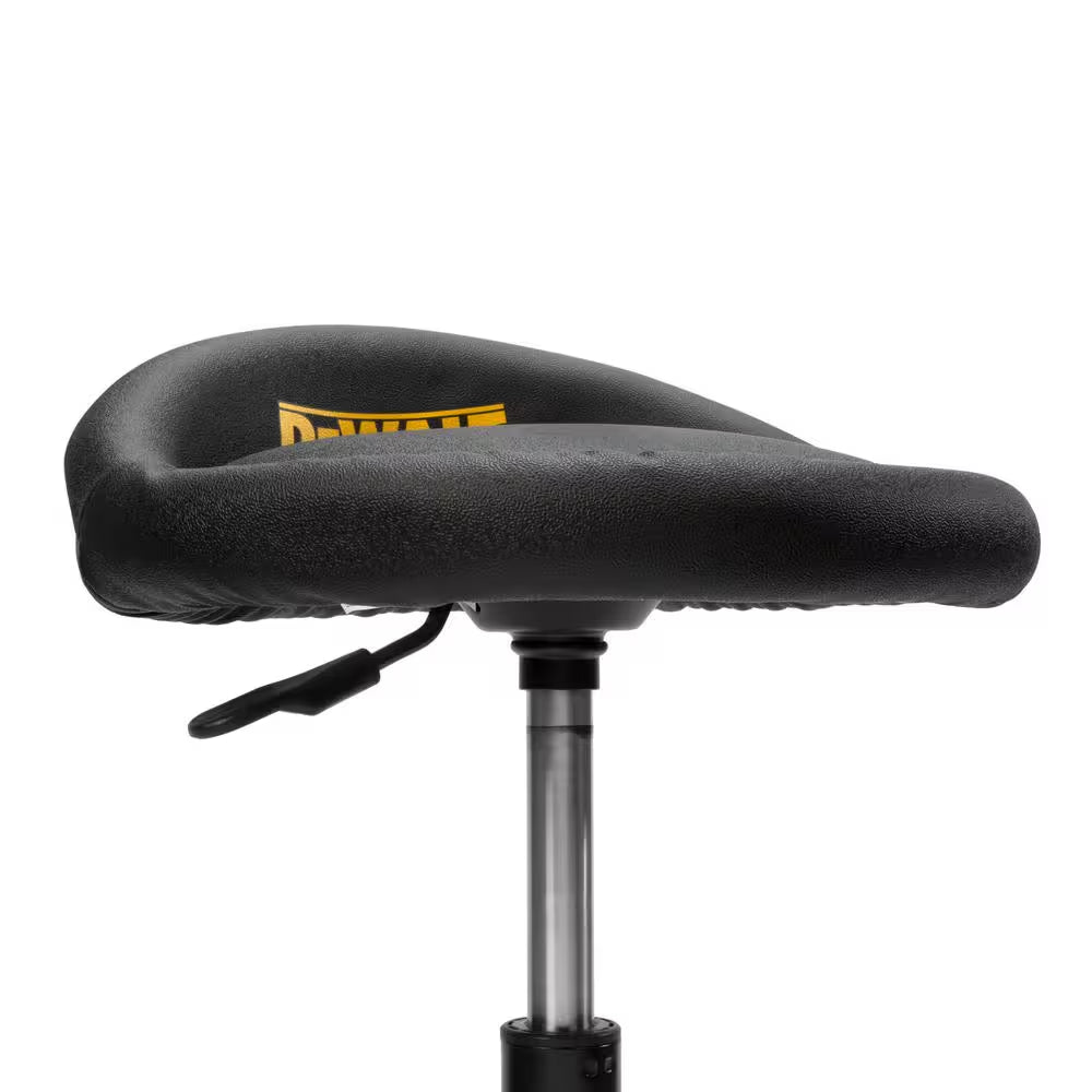 24 In. H X 16 In. W X 16 In. D Adjustable Shop Stool with Casters