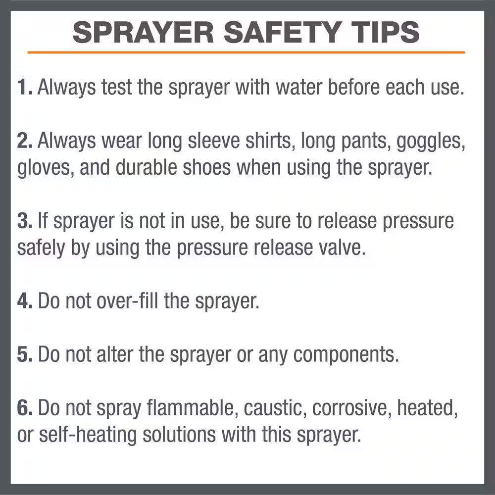 1 Gallon Multi-Purpose Lawn and Garden Pump Sprayer