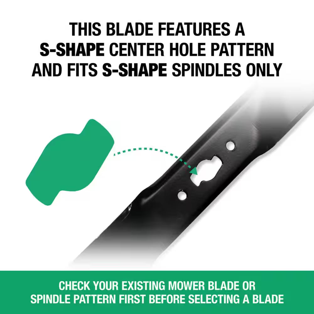 Original Equipment Xtreme 3-In-1 Blade Set for Select 54 In. Mowers with S-Shape Center, OE# 742P05086-X, 742-05086-X