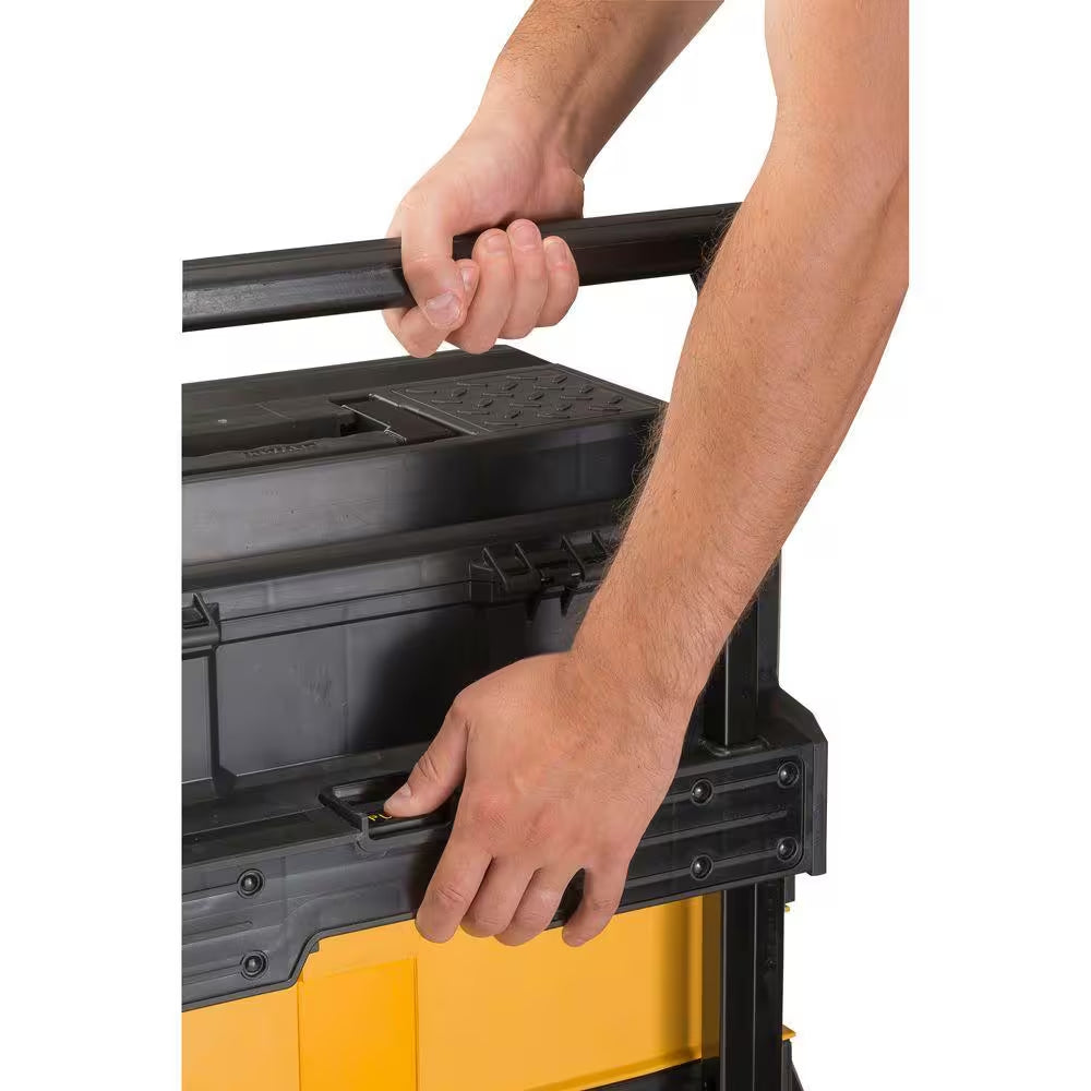 16 In. 4-In-1 Cantilever Tool Box Mobile Work Center