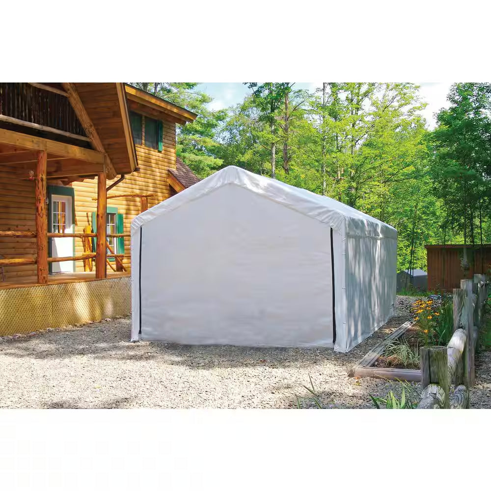 10 Ft. W X 20 Ft. D Sidewalls and Doors Kit for Max AP White Canopy with Uv-Resistant Fabric and 100% Waterproof Seams