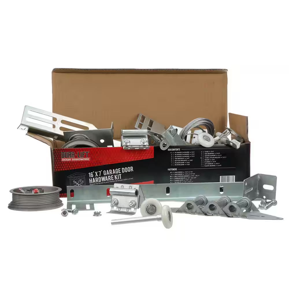 Garage Door Hardware Installation Kit (For 16 Ft. X 7 Ft. Doors)