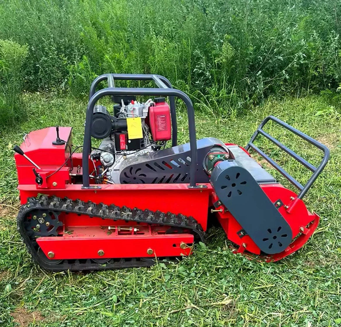 Remote Control Grass Cutter Lawn Mower - AWY-1200S++++