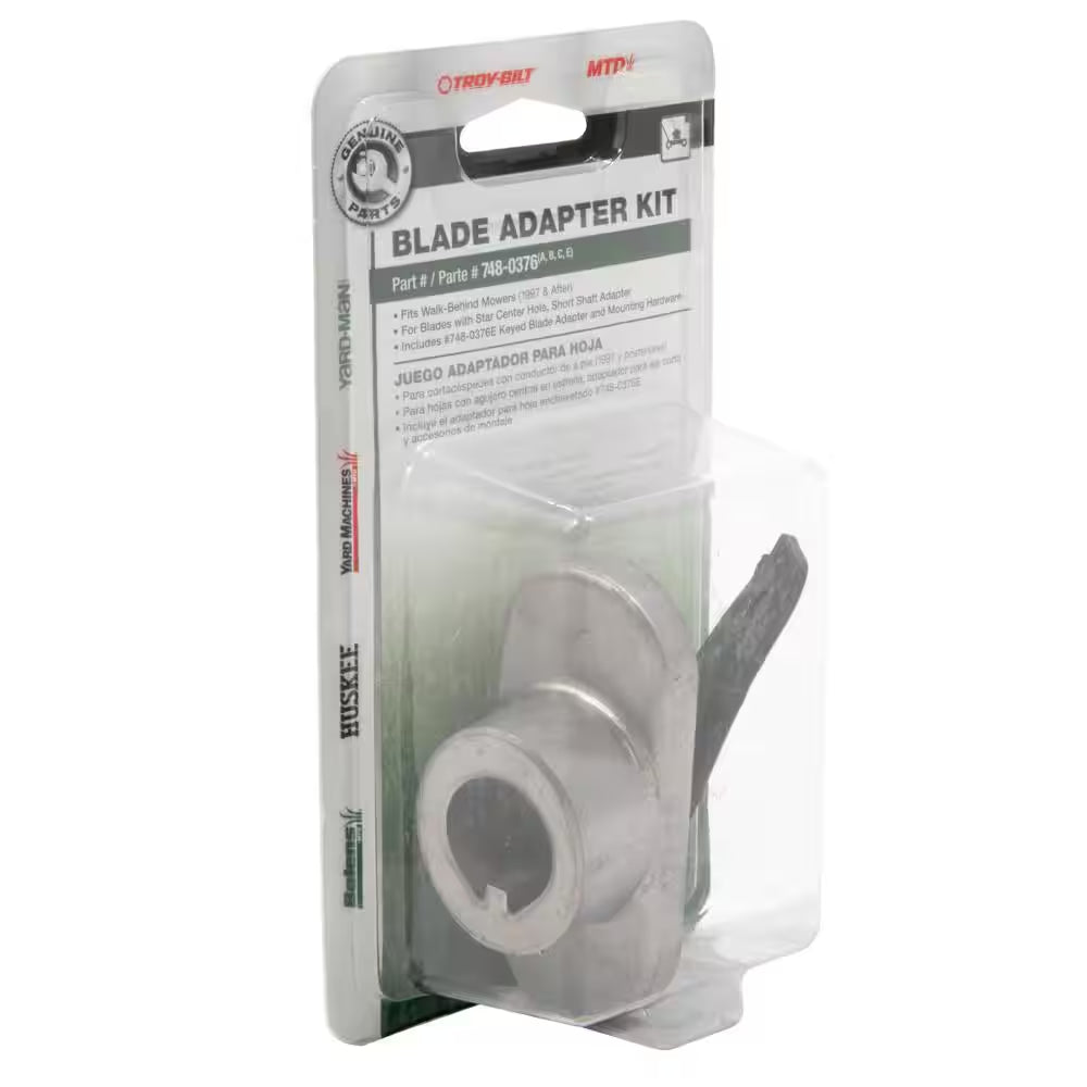Blade Adapter Kit for Mowers (1997 and After) Replaces OE# 753-0588