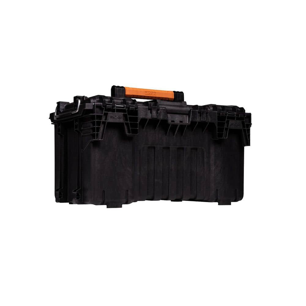 Pro Gear System Gen 2.0 Stackable Durable 22 In. Modular Tool Box Storage with Heavy Duty Latches and Handles