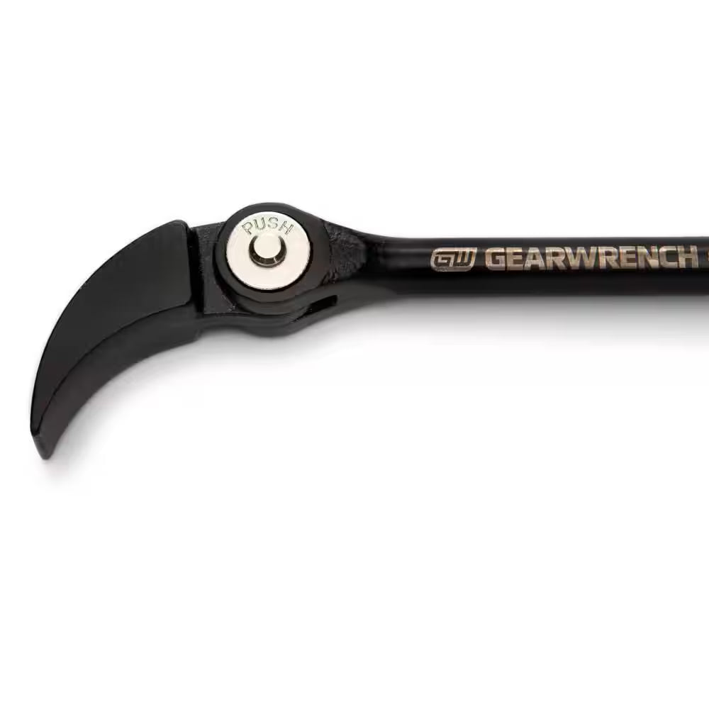 8 In., 10 In., and 16 In. Indexing Head Pry Bar Set (3-Piece)