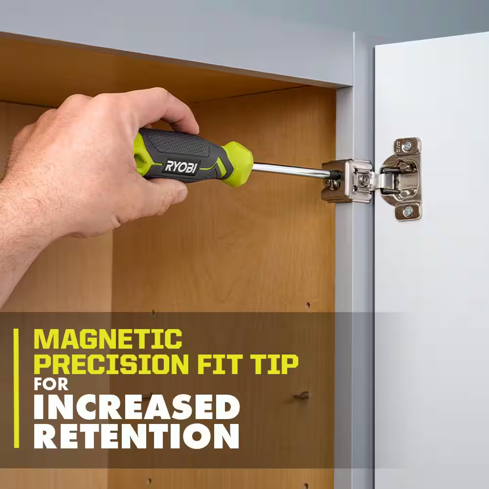 Screwdriver Set (12-Piece) with Cushion Grip Handles