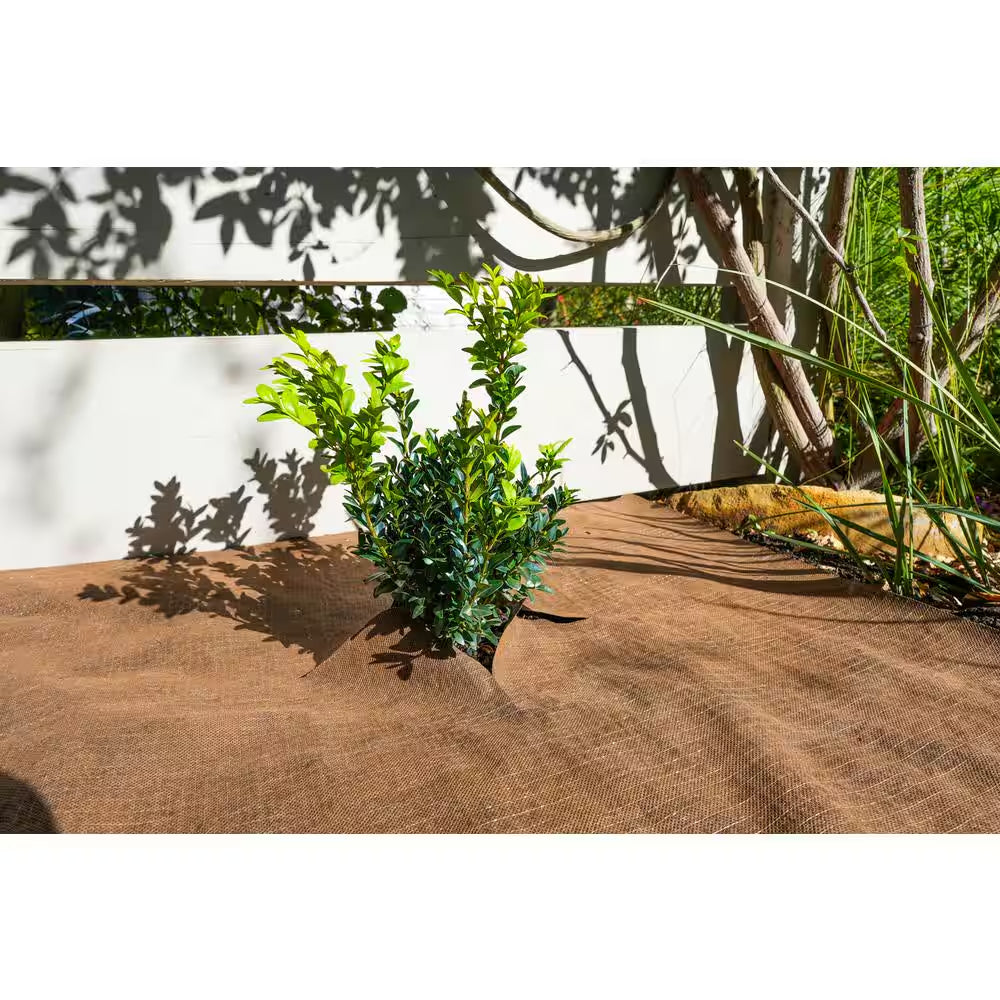 4 Ft. X 100 Ft. Heavy-Duty Matrix Grid Weed Control Landscape Fabric in Dual Color